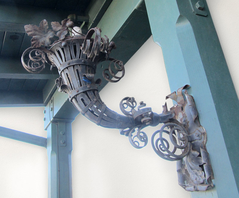 Pair of Wrought Iron Brackets