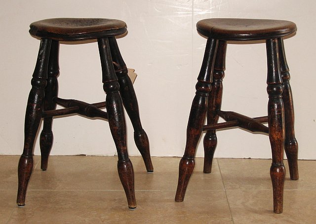 Pair of English Stools