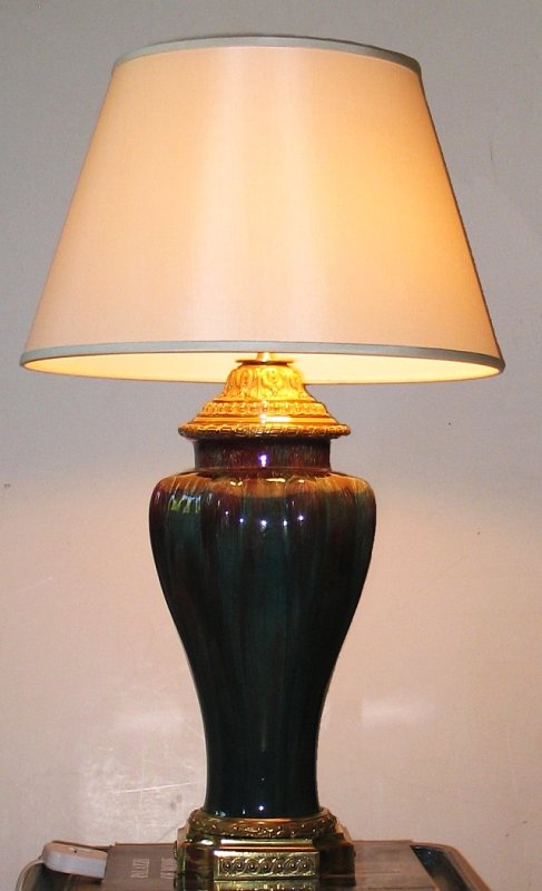 French Ceramic Lamp