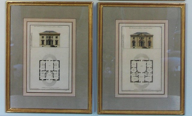 Set of Six French Architectural Engravings 2