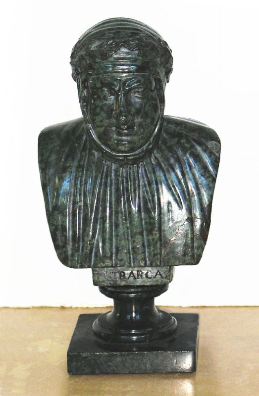 Italian Marble Bust of Plutarch