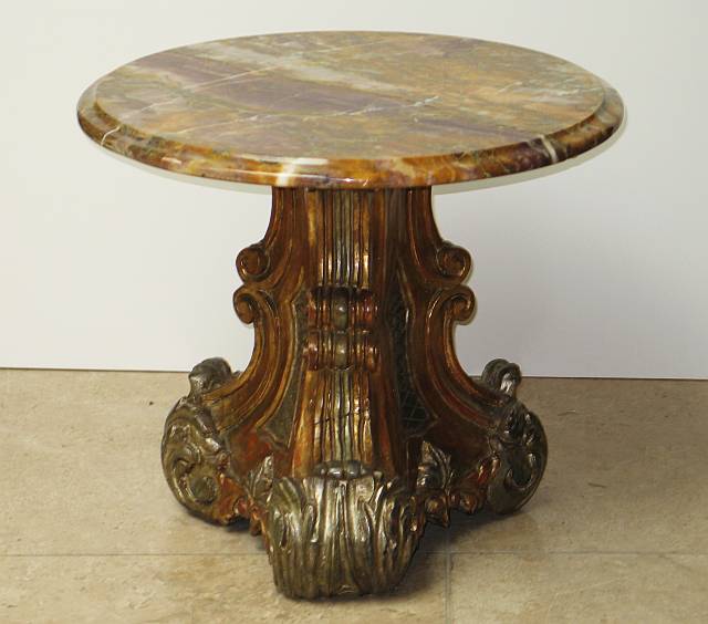 Italian Marble Top Table
