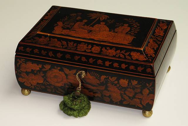 English Pen Work Box