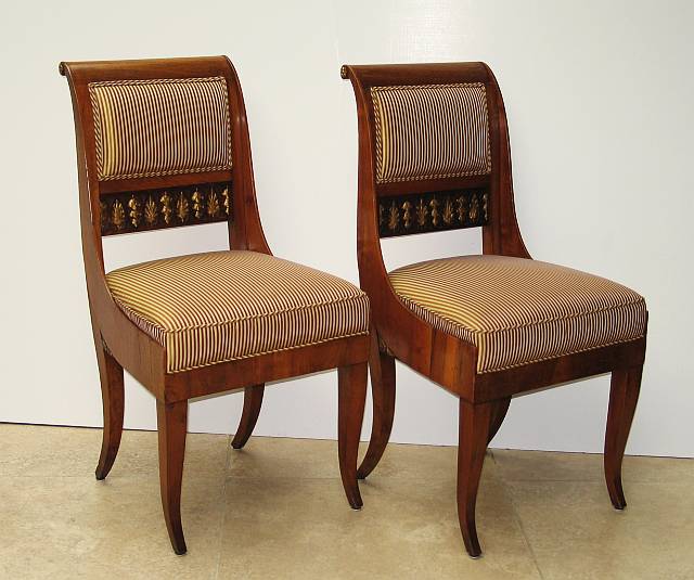 Pair of Continental Side Chairs