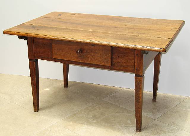 French Walnut Kitchen Table