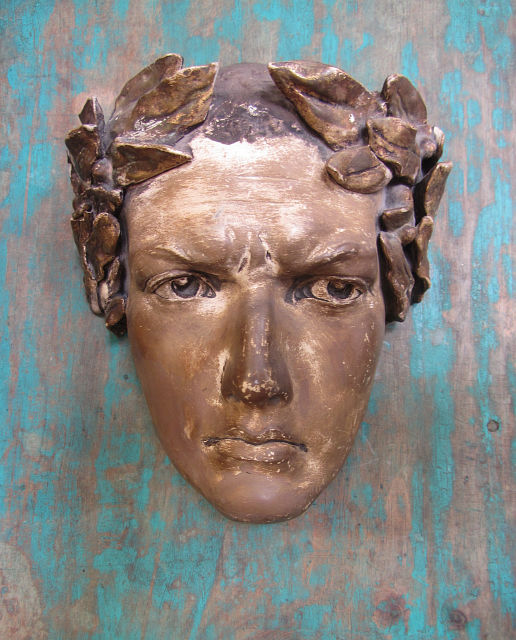 Cast Plaster Death Mask of Napoleon I