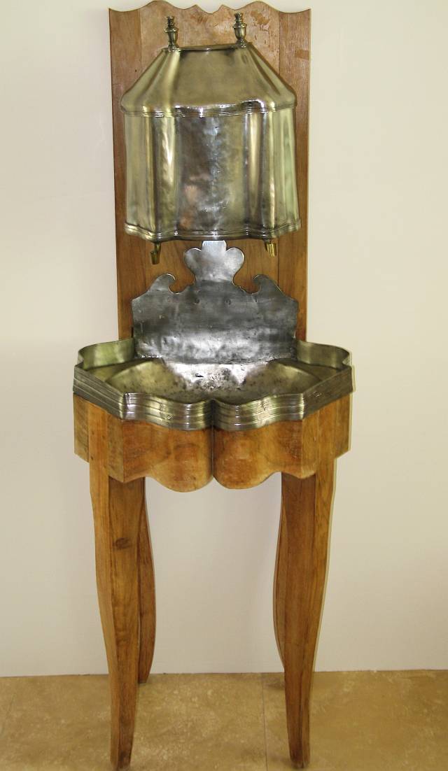 French Pewter Lavabo Basin