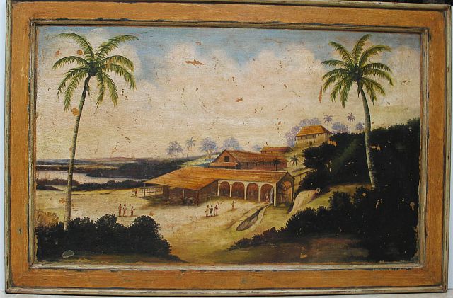 Naïve Tropical Scene