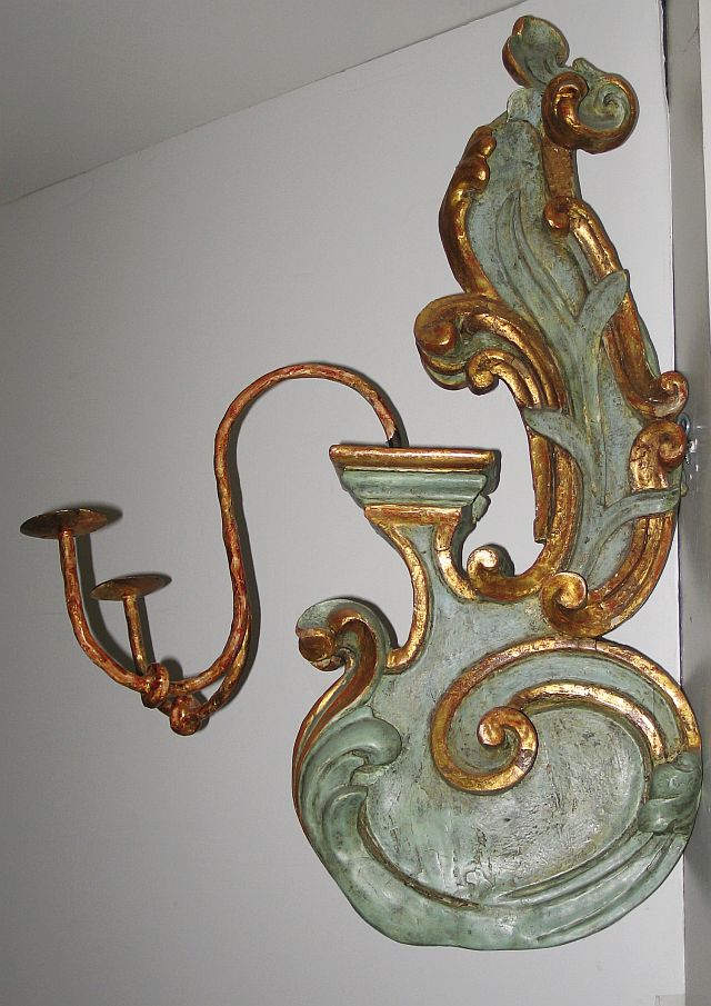 Pair of Italian Scroll Form Sconces