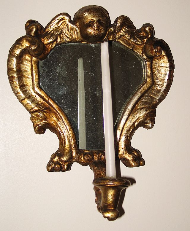 Small Italian Giltwood Sconce