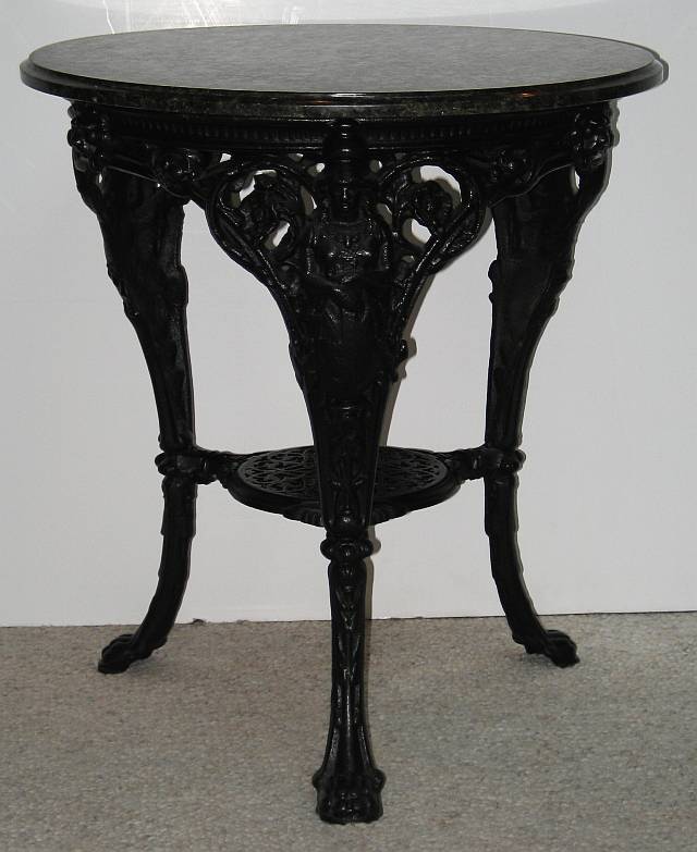 Victorian Cast Iron Table