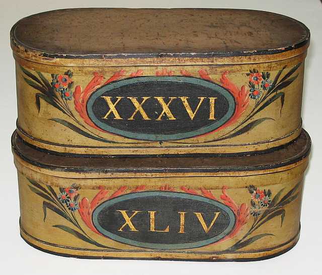 Set of 14 Italian Apothecary Boxes 1