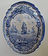 Oval&nbsp;Blue&nbsp;and&nbsp;White Delft Tile Plaque