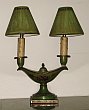 French Tole Urn Lamp