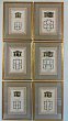 Set of Six French Architectural Engravings