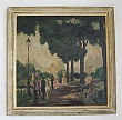 Oil painting by Bernard Lamotte