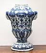 French Faience Urn