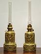 Pair of German Oil Lamps