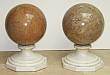 Pair of Italian Marble Spheres