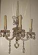 English Crystal Sconce