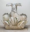 Pair of Italian Limestone Dolphins
