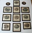 Set of 12 Bartolozzi Prints
