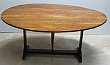French Oval Tilt Top Table