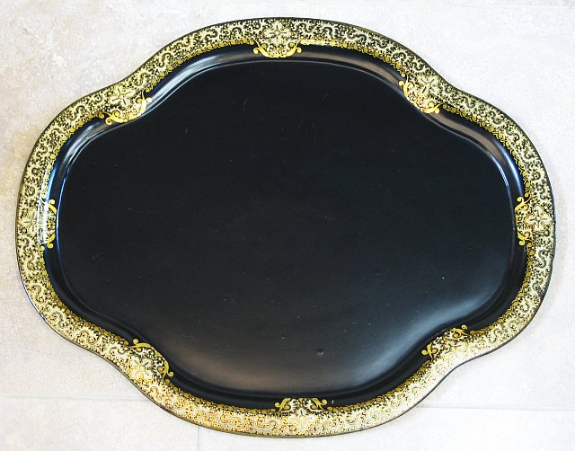 English Papier Mache Tray