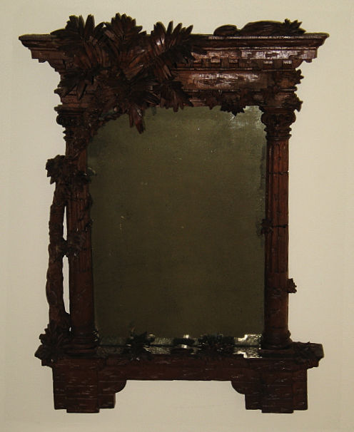 German Carved Frame with Mirror