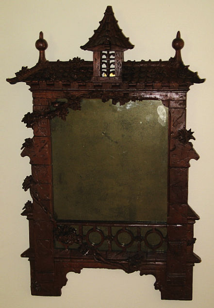 German Carved Frame with Mirror