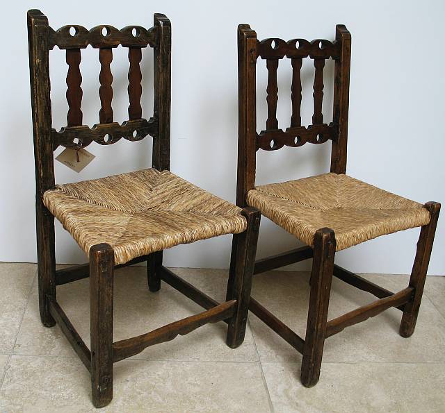 Pair of Spanish Side Chairs