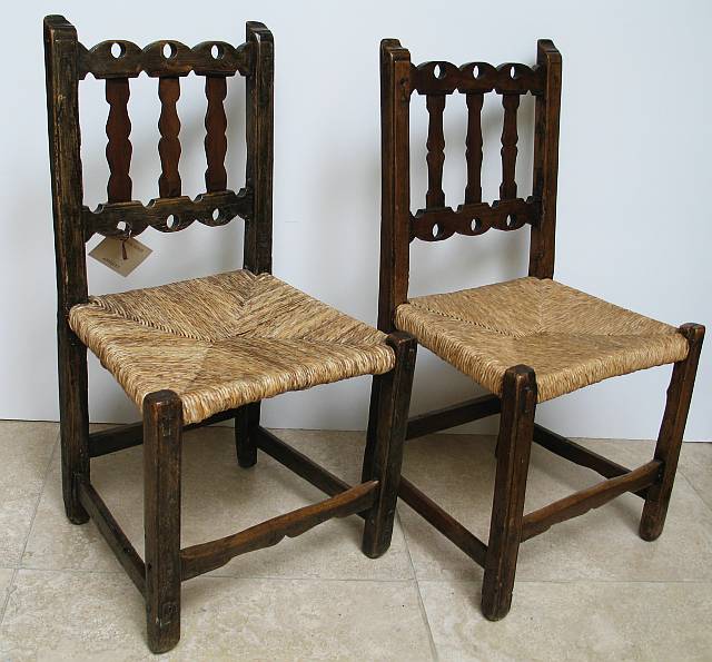 Pair of Spanish Side Chairs