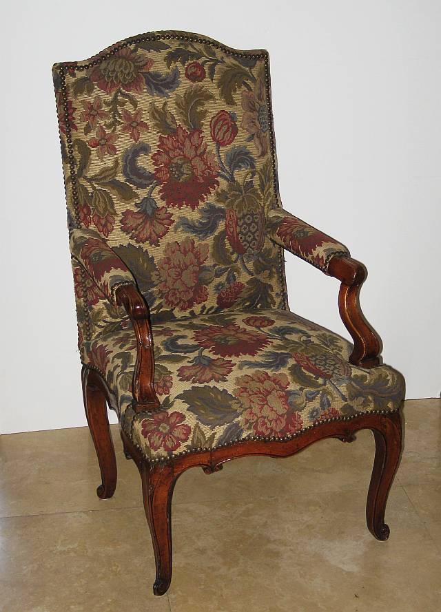 Louis XV Period Fauteuil