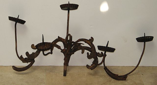 Italian Iron Candle Sconce