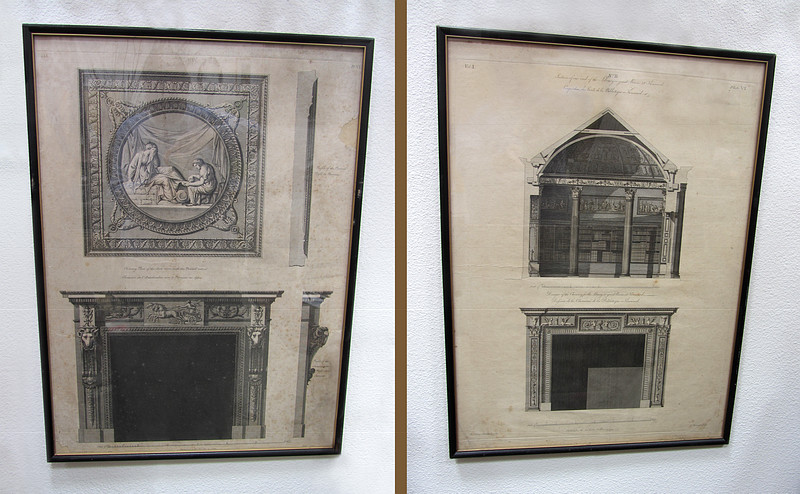 Pair Robert Adam Architectural Prints 1