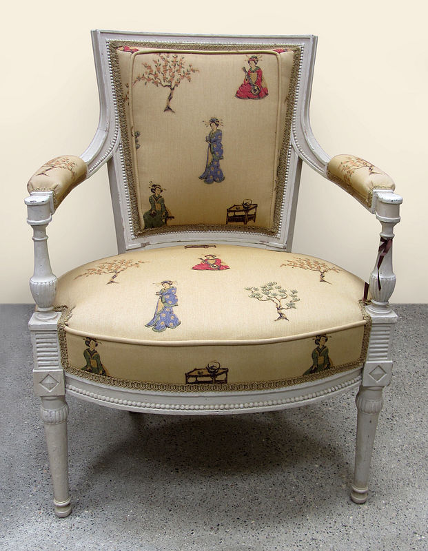 Pair of Louis XVI Style Armchairs