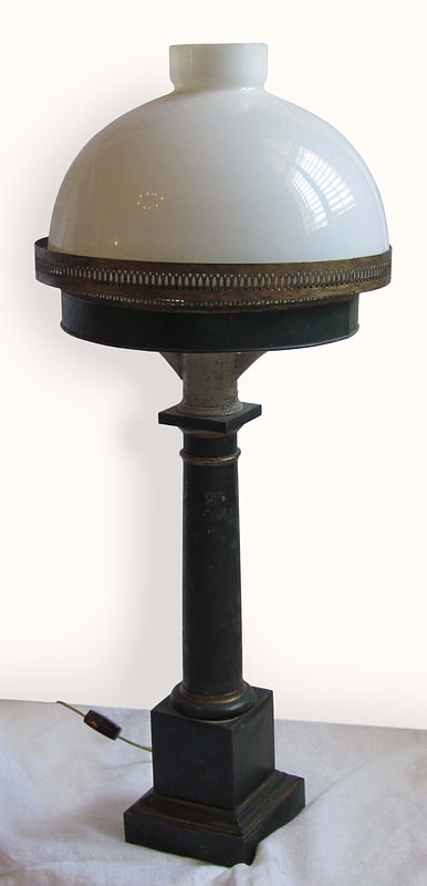 French Empire Tole Lamp