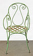 French Iron Garden Chair